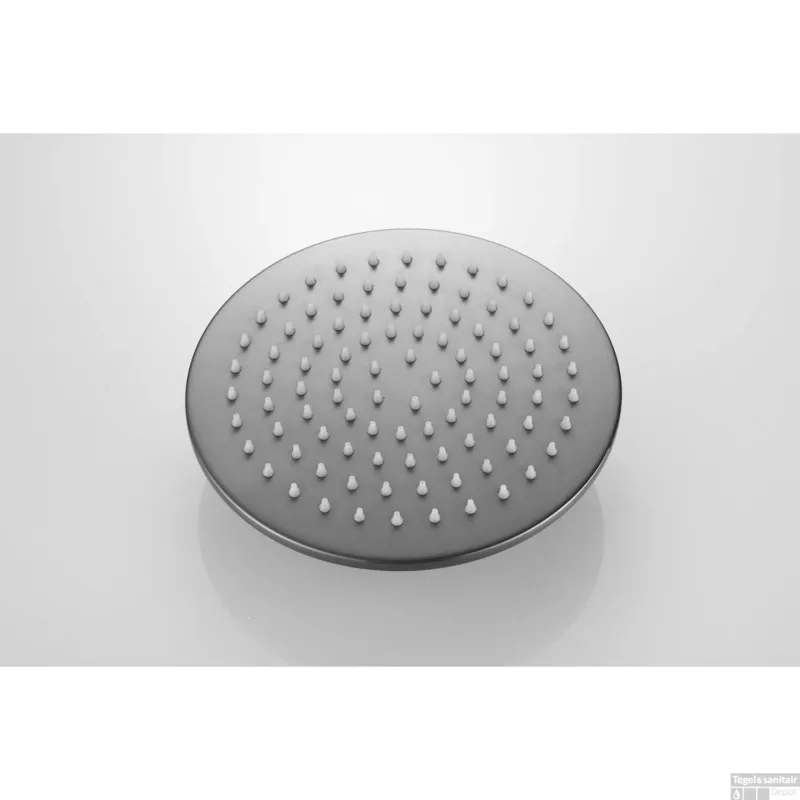Uitverkoop Hoofddouche BWS Vision Rond 20 cm Gunmetal