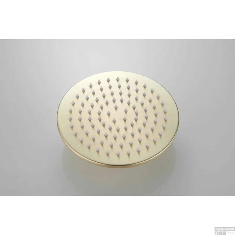 Gratis Retour Hoofddouche BWS Vision Rond 20 cm Mat Goud