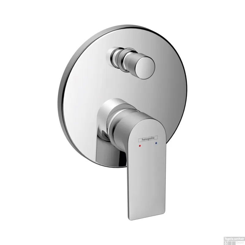 Badmengkraan Inbouw HansGrohe Rebris E Eengreeps Met Zekerheidscombinatie EN1717 Voor iBox Universal Chroom Hoge Kwaliteit