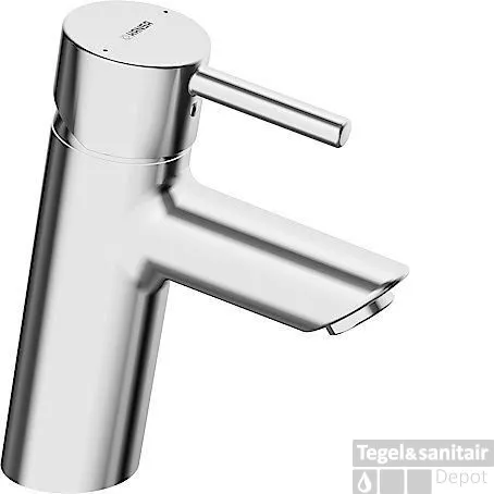 Hansa Vantis Style Wastafelkraan Zonder Waste Sprong 104 Mm. Chroom Beste Prijs
