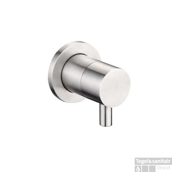 Stopkraan Best Design Ore Inbouw 1/2 inch RVS Betrouwbaar