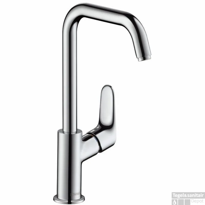 Hansgrohe Focus Wastafelkraan Met Waste Draaibare Uitloop 24 Cm. Chroom Bestel Nu