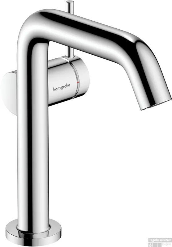 Uitverkoop Hansgrohe Tecturis S ééngreeps wastafelkraan 150 Fine CoolStart met afvoerplug, chroom