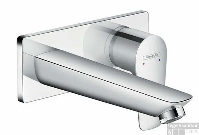 Hansgrohe Talis E Afdekset Wastafelkraan Uitloop 165 Chroom Actieprijs