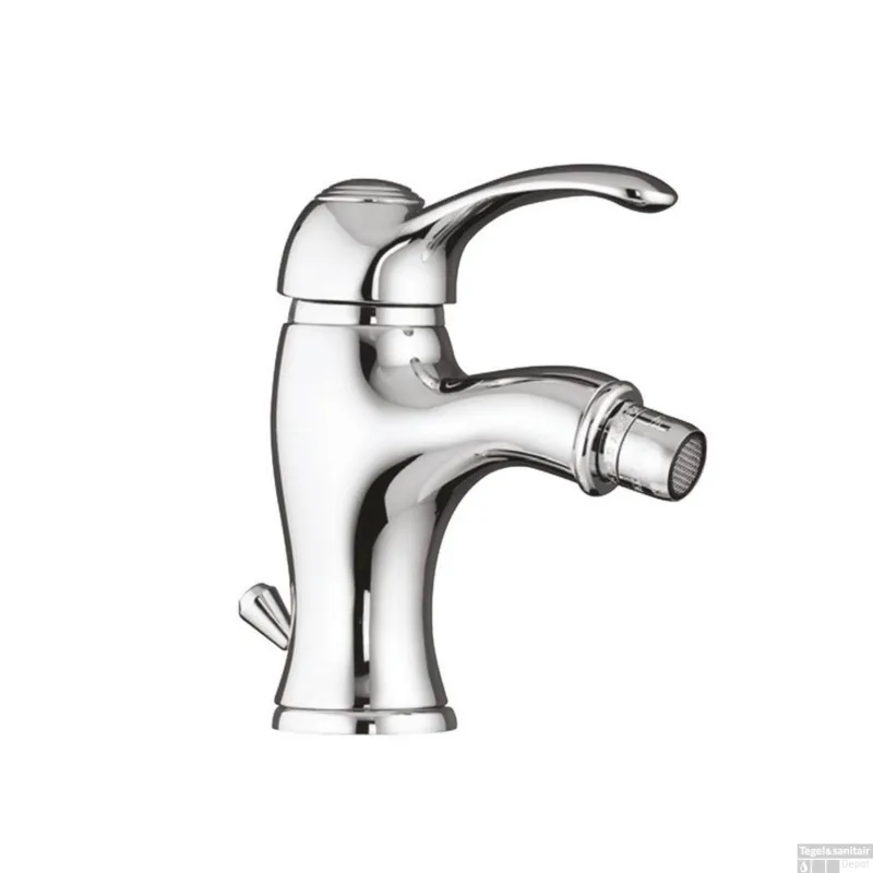 Bidetmengkraan Sapho Kirké 1-hendel Gebogen 16.6 cm Chroom (incl. clickwaste) Must-Have
