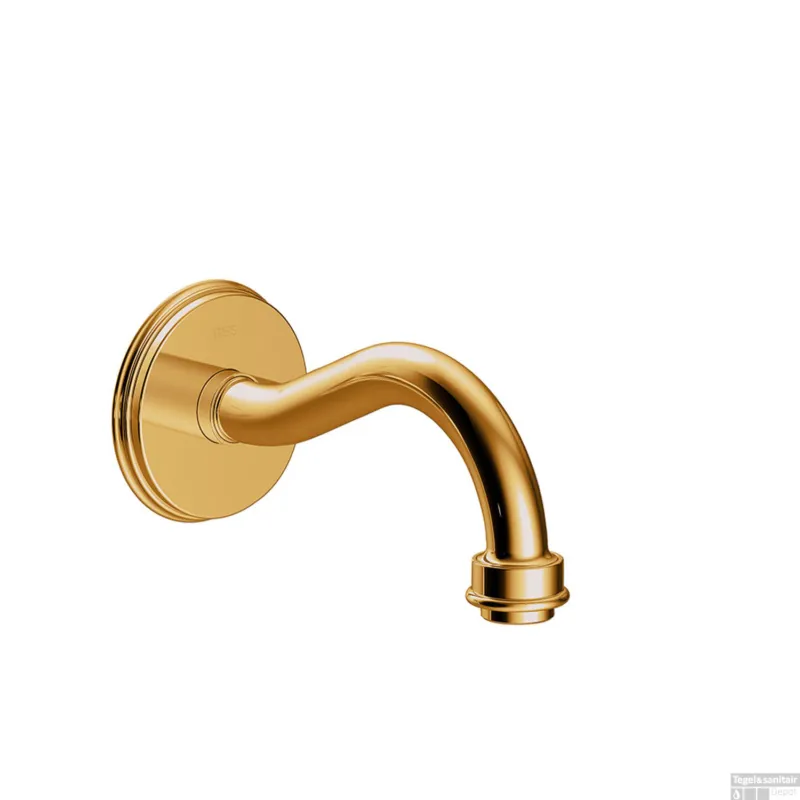 Kraanhals Tres Clasic Inbouw Uitloop 18,3 cm Goud Speciale Aanbieding