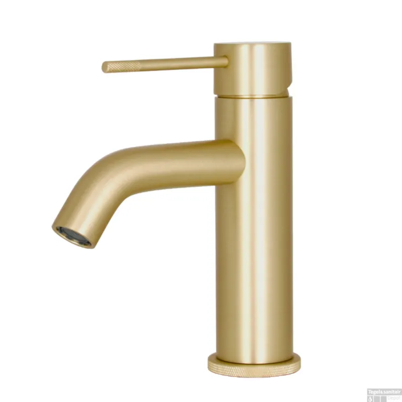 Best-Design "Nancy-Polina" Wastafelmengkraan Mat-Goud Alleen Vandaag