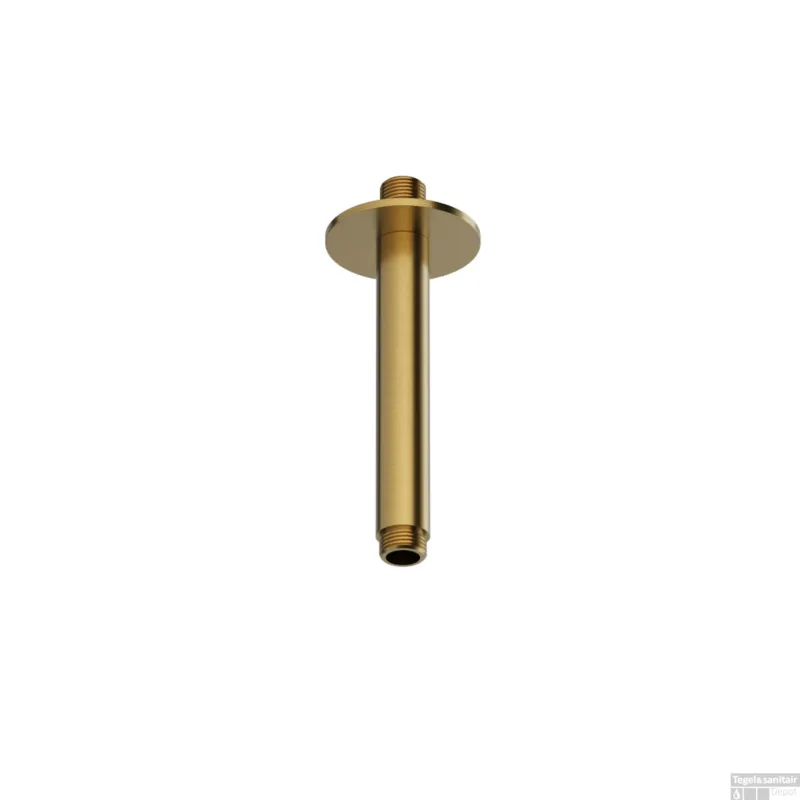 Actieprijs Plafondbuis Hotbath Ace 15 cm Geborsteld Messing PVD