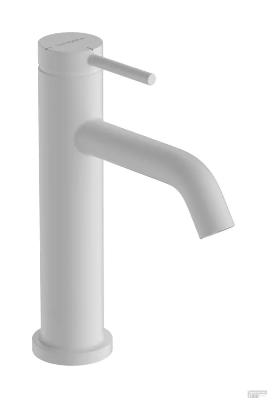 Hansgrohe Tecturis S ééngreeps wastafelkraan 110 CoolStart zonder waste, mat wit Tijdelijk Beschikbaar