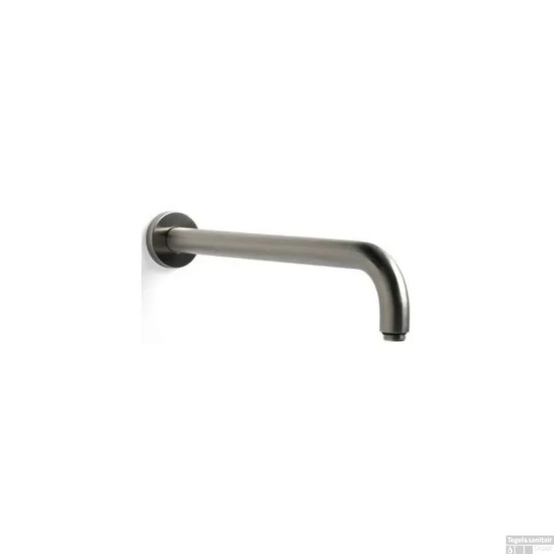 Muuruitloop Hotbath Mate 50 cm Rond Geborsteld Nikkel Gereduceerde Prijs
