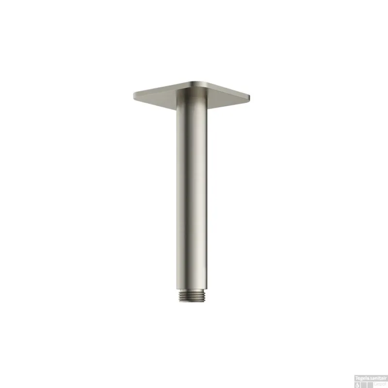 Nieuw Plafondbuis Hotbath Gal 15 cm Vierkant Geborsteld Nikkel PVD
