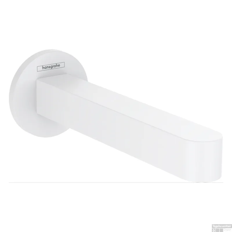 Baduitloop Finoris HansGrohe Mat Wit Beperkt Aanbod