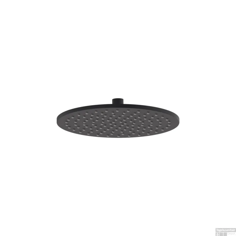 Hoofddouche MAY Medium 25 cm met Antikalk Nozzles Mat Zwart PED Beperkt Aanbod