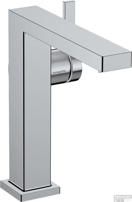 Snelle Levering Hansgrohe Tecturis E ééngreeps wastafelkraan 150 Fine CoolStart met afvoerplug, chroom
