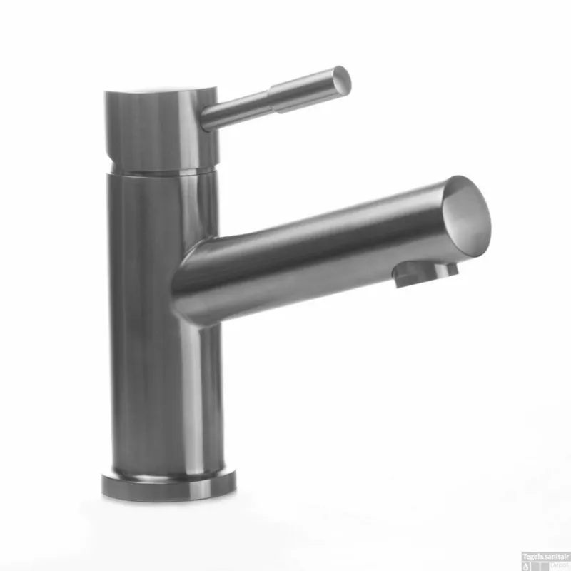 Express Levering Wastafelmengkraan Sanilux Rond 16,5 cm RVS