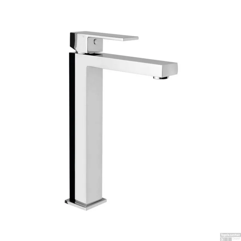 Wastafelmengkraan Sapho Latus 1-hendel Recht 28.2 cm Chroom Express Levering