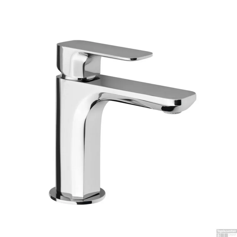 Merkproduct Wastafelmengkraan Sapho Spy 1-hendel Recht 16.7 cm Chroom