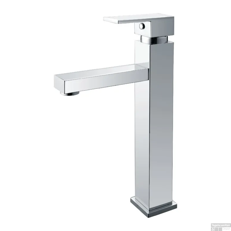 Goedkoop Wastafelmengkraan Best Design A-Line Hoog model Chroom