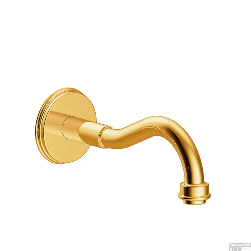 Kraanhals Tres Clasic Inbouw Uitloop 21 cm Goud Koopje