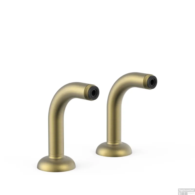 Aanpassingskniestuk Tres Clasic Bad/Douche Met Geluiddemping Verouderd Messing Mat Shop Nu