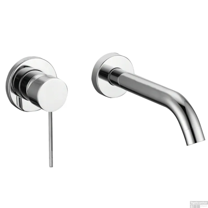 Best-Design "Ore-Decorata" Inbouw-Wandmengkraan Uitl=20cm RVS-304 Finale Uitverkoop