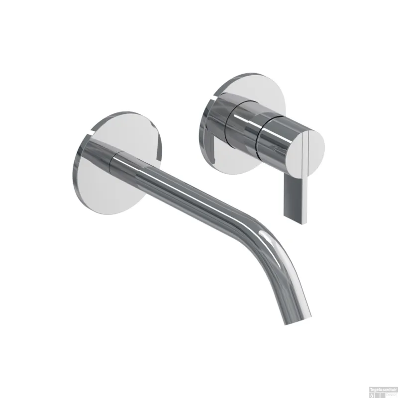 Premium Inbouw Wastafelmengkraan IVY Pact 2-gats Coldstart Chroom