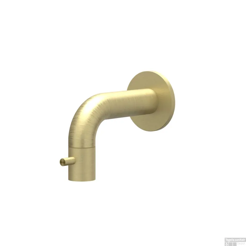Fonteinkraan IVY Concord Wandmodel Geborsteld Mat Goud PVD Express Levering