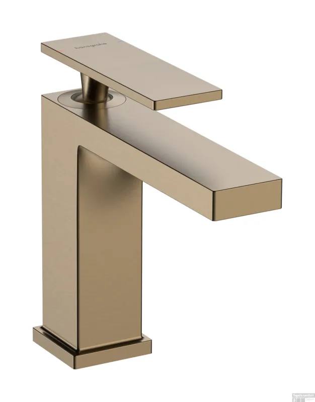 Shop Nu Hansgrohe Tecturis E ééngreeps wastafelkraan 110 zonder waste, Brushed Bronze