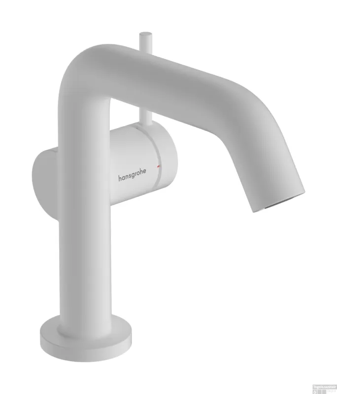 Rechtstreeks Van De Fabrikant Hansgrohe Tecturis S 110 Fine CoolStart ééngreeps wastafelmengkraan met PushOpen, mat wit