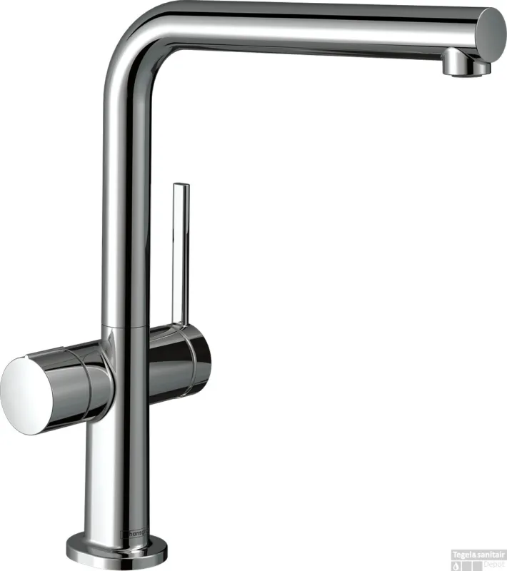 Hansgrohe Talis M54 ééngreeps keukenmengkraan 270 met stopkraan voor vaatwasser, chroom Flitsaanbieding
