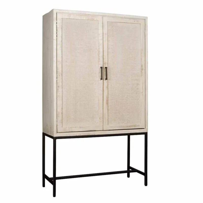 Carini Opbergkast gebroken wit 110 cm Fabrieksprijs