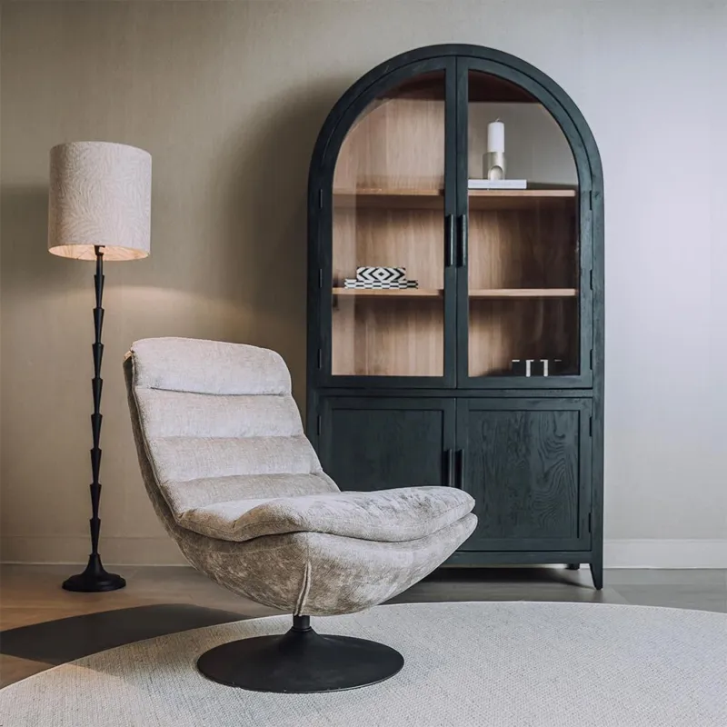 Express Levering Marano Fauteuil - Harmony 04 ice grey (draaibaar)