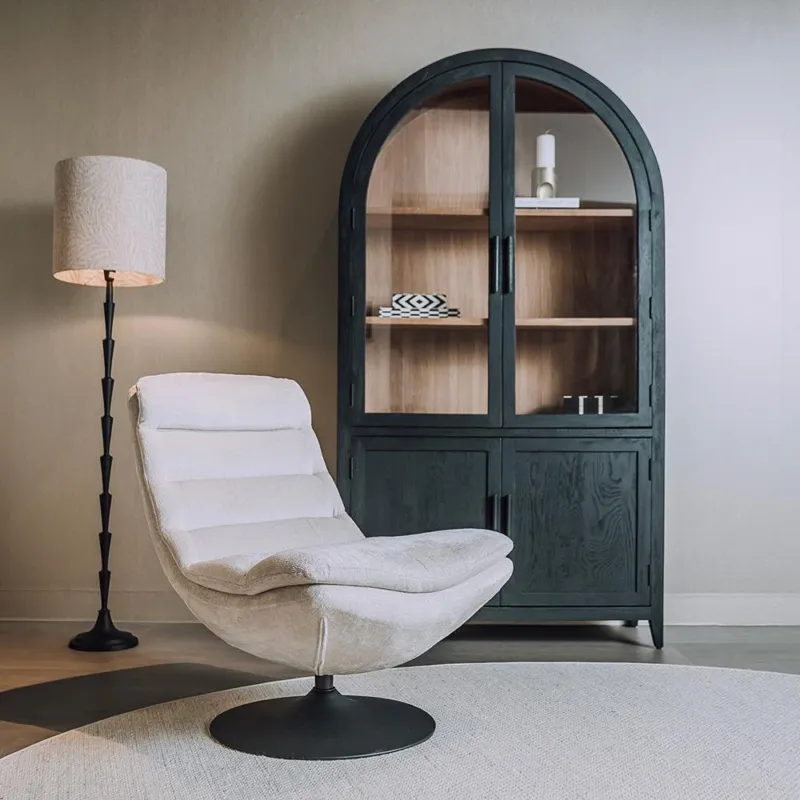Flitsaanbieding Marano Fauteuil - Harmony 02 almond white (draaibaar)