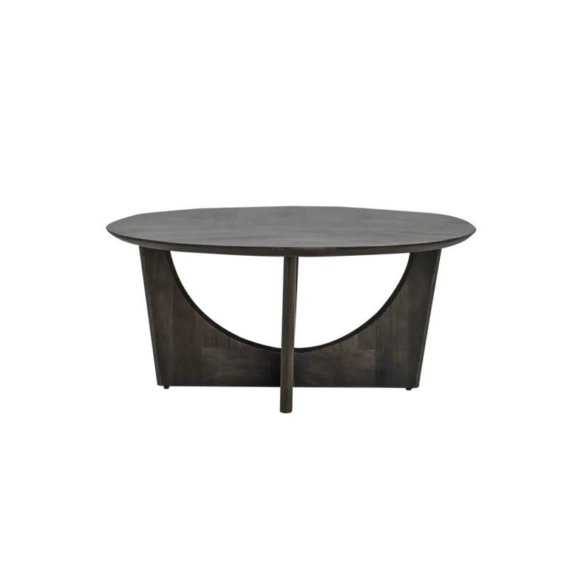 Alleen Vandaag Fermo Salontafel rond olijfbruin 90 cm
