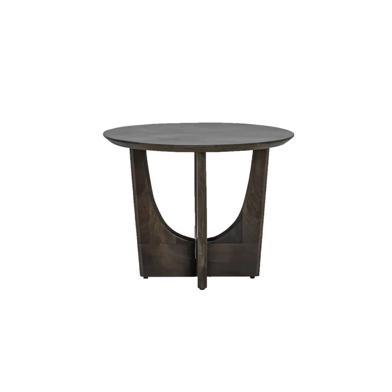 Beste Prijs Fermo Salontafel rond olijfbruin 60 cm