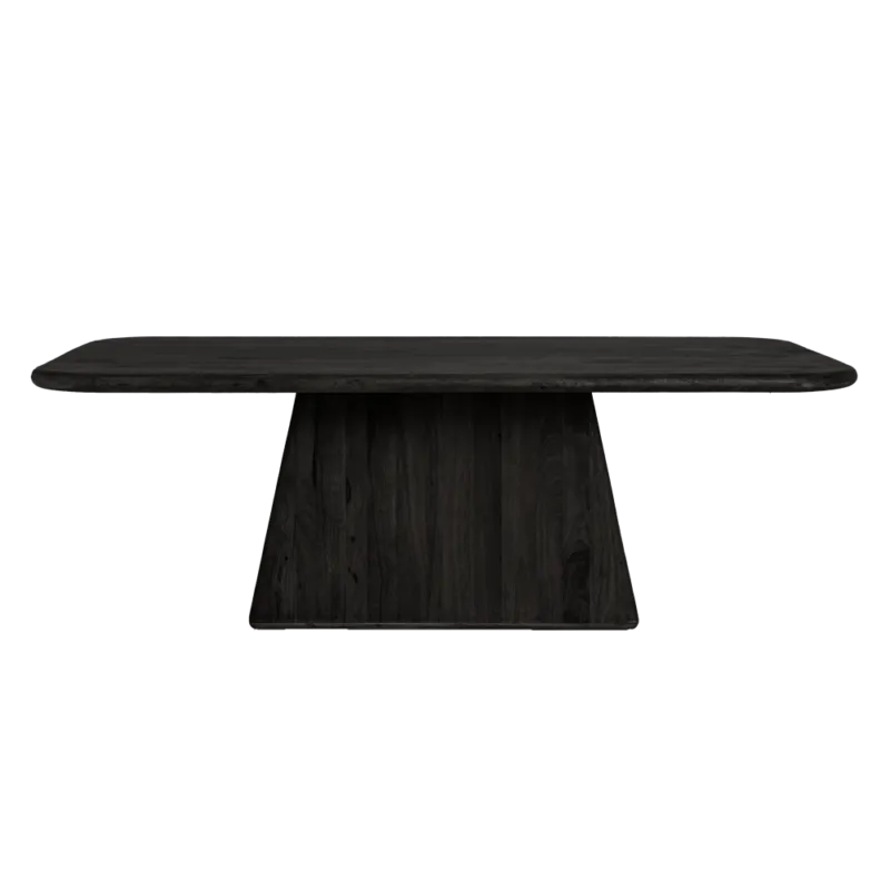 Voordeelprijs Asti Eetkamertafel zwart 180 cm