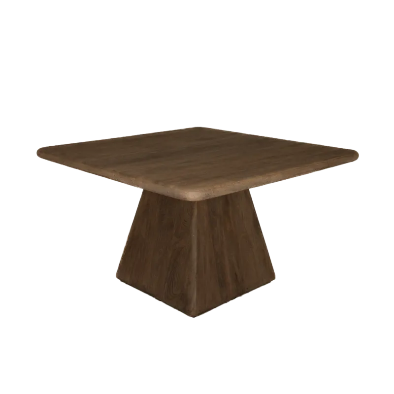 Asti Eetkamertafel vierkant bruin 150 cm Finale Uitverkoop
