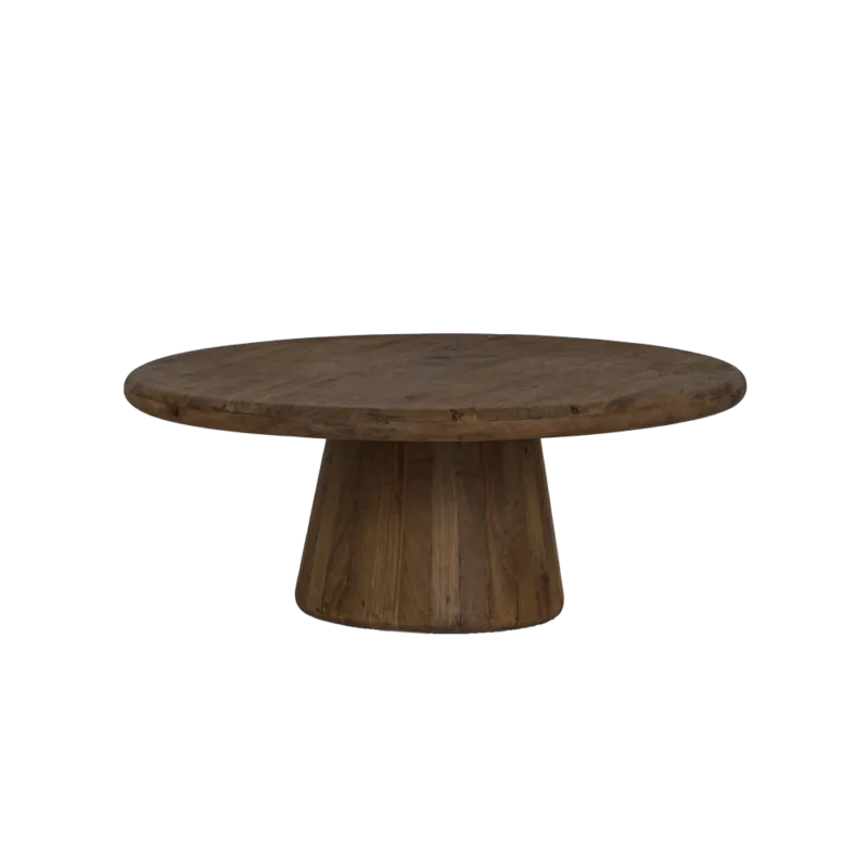 Asti Salontafel rond bruin 90 cm Koopje