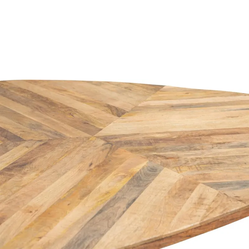 Trivero Eetkamertafel naturel 150 cm Beperkt Aanbod