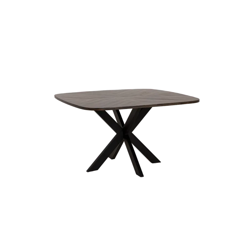 Uitverkoop Silvi Eetkamertafel olijfbruin 130 cm
