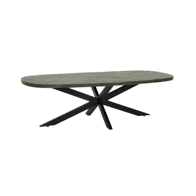 Laatste Versie Silvi Salontafel olijfbruin 130 cm