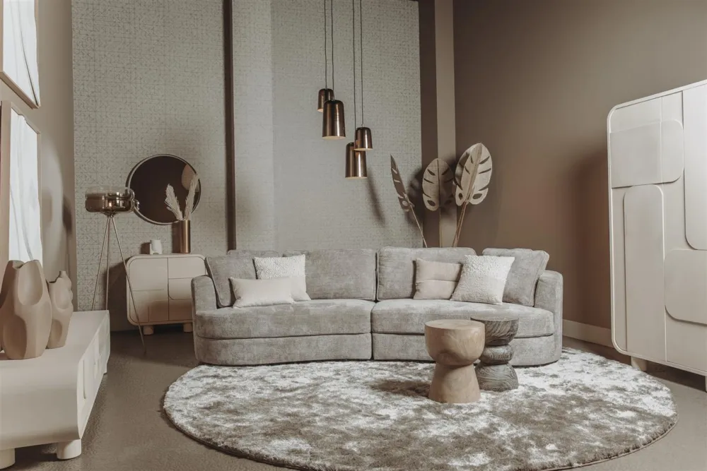 Koop Vandaag Sunderland 3 seater - fabric XS85 17 Taupe