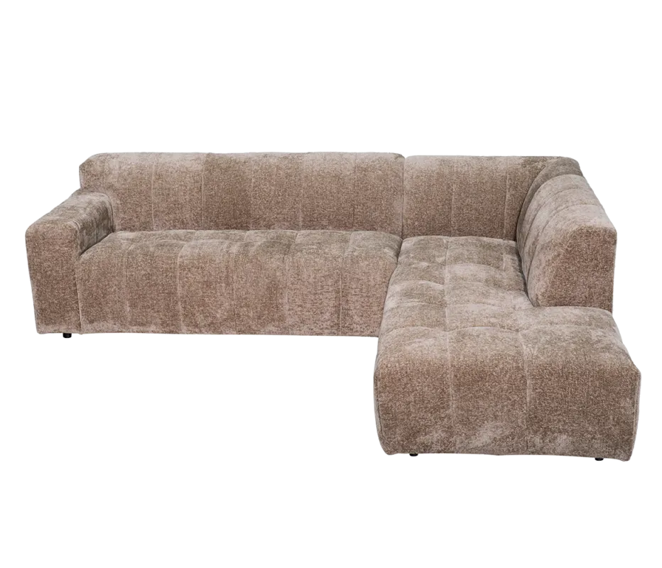 Laatste Kans Austin 2 5-AL + Ottoman R - Haga 39 cappuccino