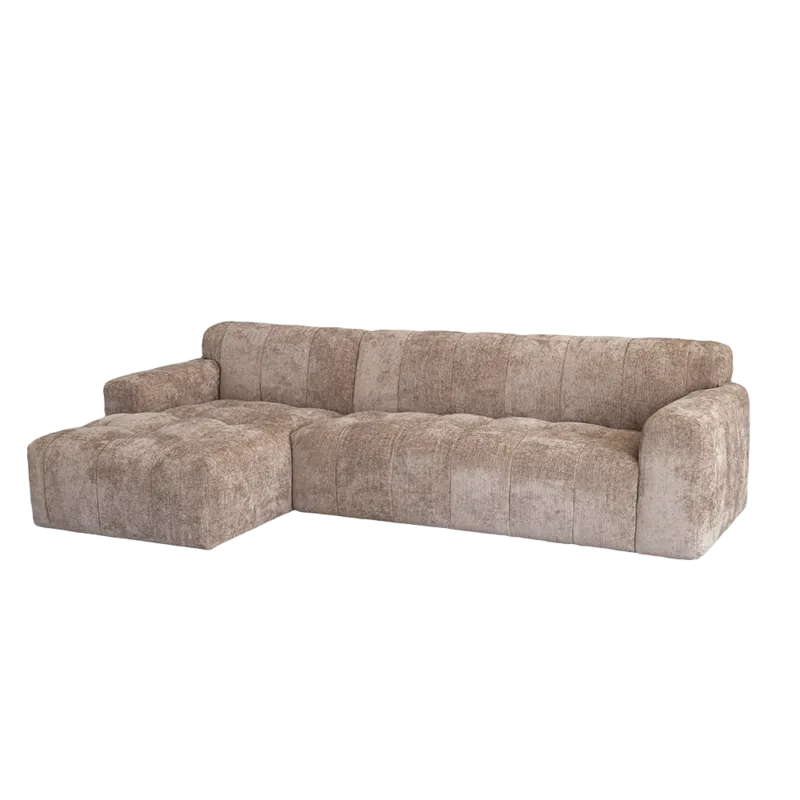 Austin 2 5-AR + Chaise L - Haga 39 cappuccino Beste Prijs