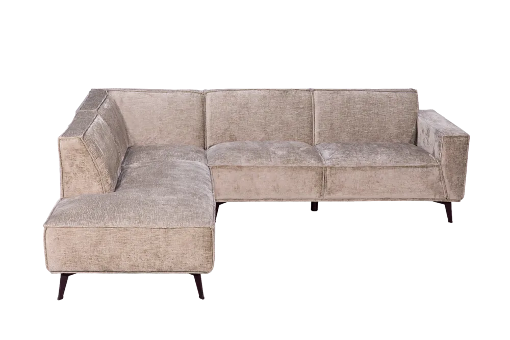 Lage Kosten Leeds 2 5-AR + Ottoman L - Touch 04 Taupe