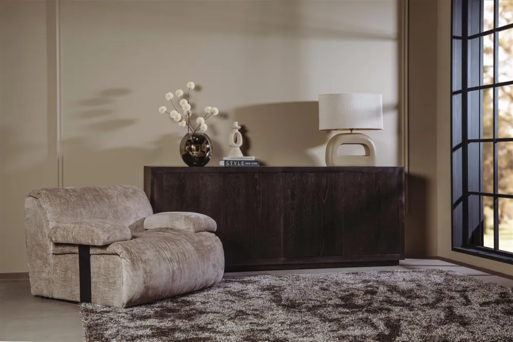 Redford Modular armrest - Touch 04 taupe Op = Op