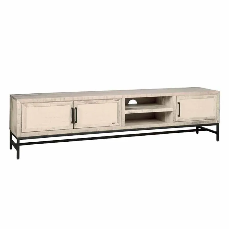 Betrouwbaar Carini TV-meubel gebroken wit 200 cm