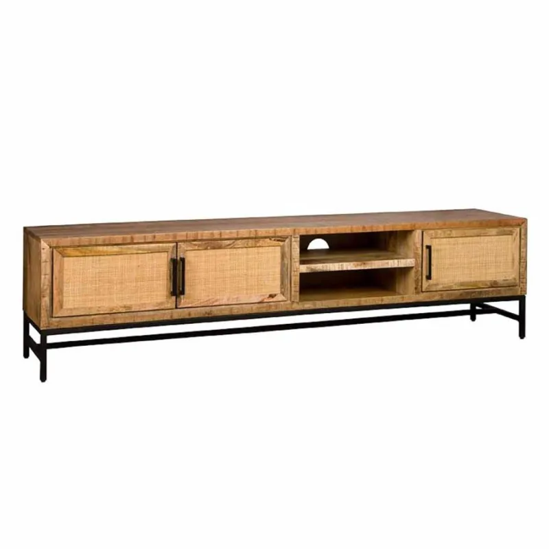 Gereduceerde Prijs Carini TV-meubel naturel 200 cm