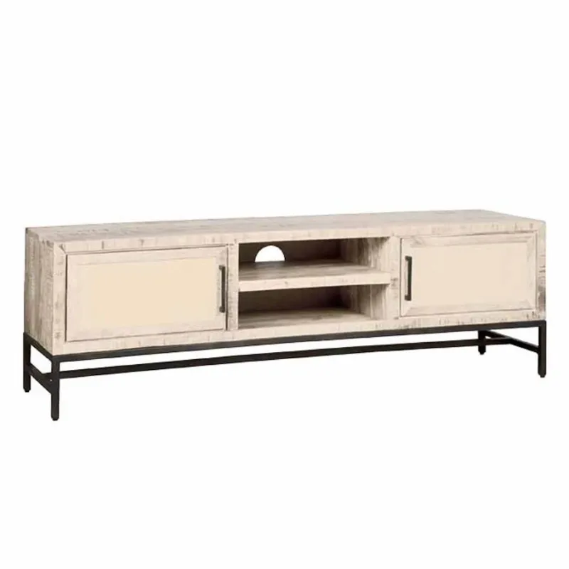 Carini TV-meubel gebroken wit 160 cm Uitverkoop
