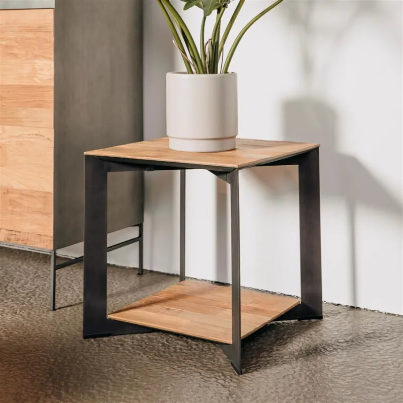 Korting Pandora Bijzettafel vierkant 50 cm